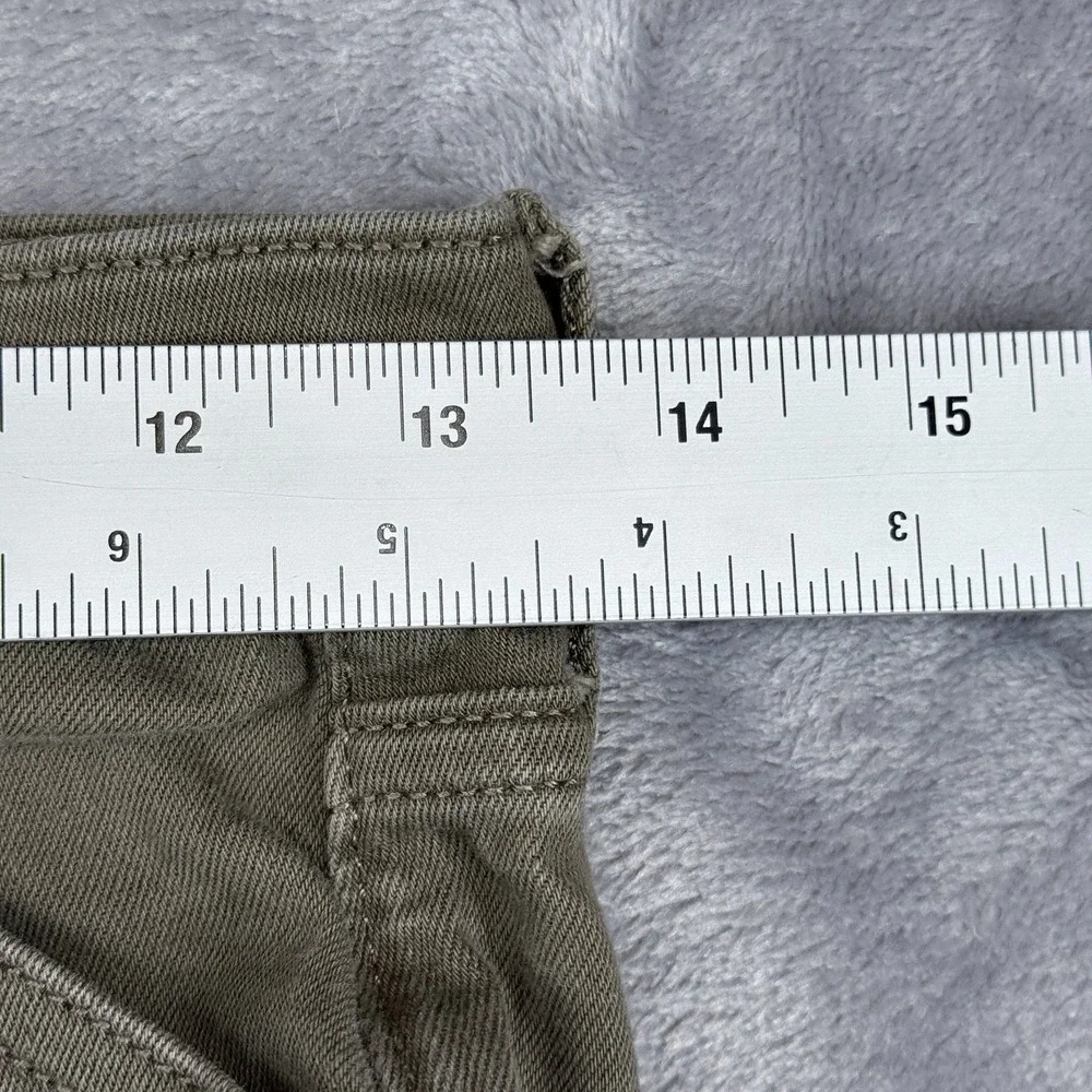 BANANA REPUBLIC Skinny Leg Mid Rise Jeans Women's 26  Stretch‎ Denim zipper leg